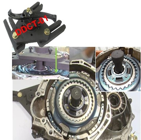Platzierung des DDCT-01 Montagewerkzeuges
