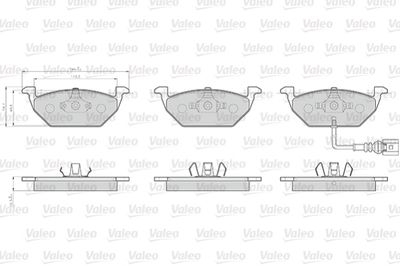 Bremsbelagsatz, Scheibenbremse OPTIPACK for LCV