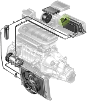 Verdampfer Sensorfunktion